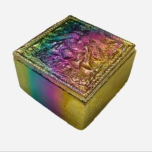 Beautiful Bismuth Trinket box